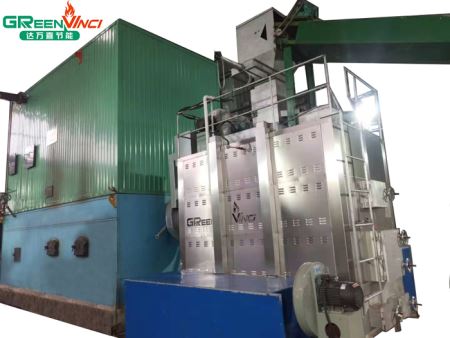 Cremador gasificador de biomassa industrial